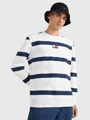 Relaxed Fit Langarmshirt mit BLAU | Hilfiger