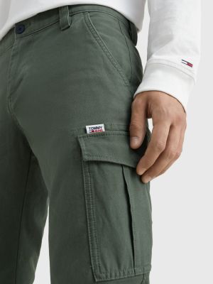 Pantalon cargo slim Scanton VERT Tommy Hilfiger