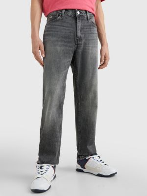 oppervlakte lobby joggen Ethan relaxed straight zwarte jeans | DENIM | Tommy Hilfiger