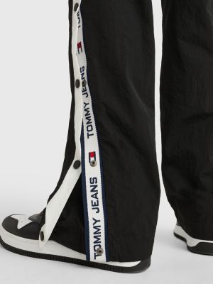 SnapButton Leg Joggers BLACK Tommy Hilfiger