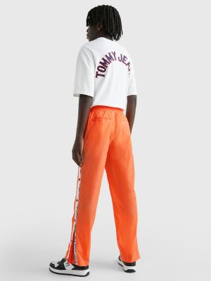 SnapButton Leg Joggers ORANGE Tommy Hilfiger