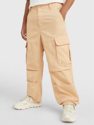 Aiden Baggy Cargo Trousers | BEIGE | Tommy Hilfiger