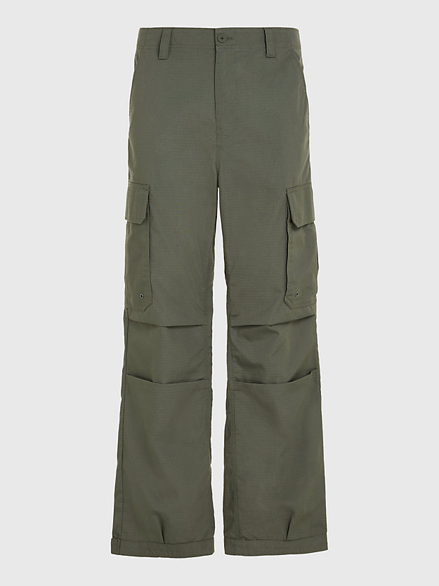 AVALON GREEN Aiden Baggy Cargo Trousers for men TOMMY JEANS