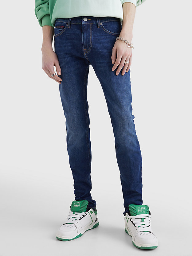 DENIM DARK Scanton Slim Fit Faded Jeans for men TOMMY JEANS