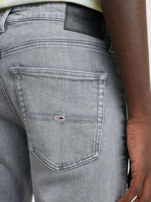 Scanton Slim Fit Black Faded Jeans | DENIM Tommy Hilfiger