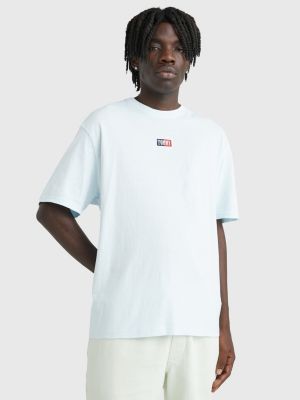 Pigment Dyed Boxy Fit T-Shirt | BLUE | Tommy Hilfiger