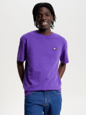 Tommy hilfiger purple t on sale shirt