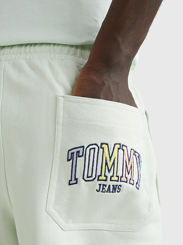 MINTY College Drawstring Knit Shorts for men TOMMY JEANS