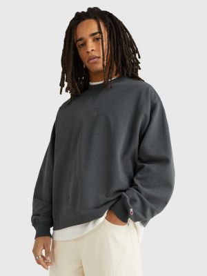 Logo Boxy Fit Sweatshirt | GREY | Tommy Hilfiger