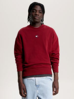 Red on sale tommy sweatshirt