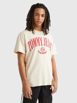 Modern Prep Logo Relaxed T-Shirt | BEIGE | Tommy Hilfiger