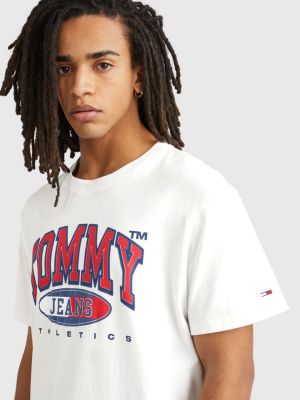 Essential Graphic Logo Relaxed Fit T-Shirt | WHITE | Tommy Hilfiger