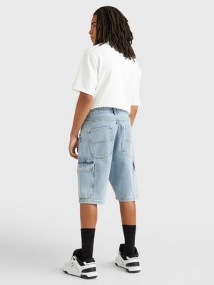 Aiden Baggy Denim Cargo Shorts DENIM Tommy Hilfiger