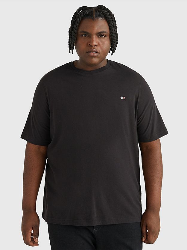 CLASSIC BEIGE / BLACK Plus 2-Pack Flag T-Shirt for men TOMMY JEANS