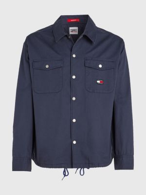 vaquera estilo entrenador | AZUL | Tommy