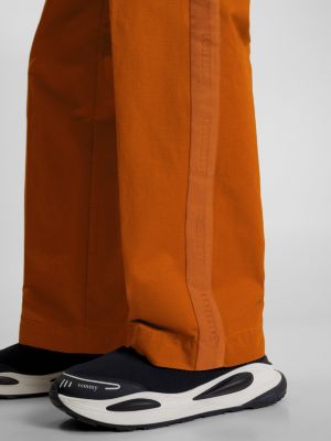 brown repeat logo wide leg sports chinos for men tommy jeans