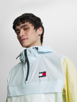 | Tommy Blue Waterproof Windbreaker Hilfiger | Packable Chicago Colour-Blocked