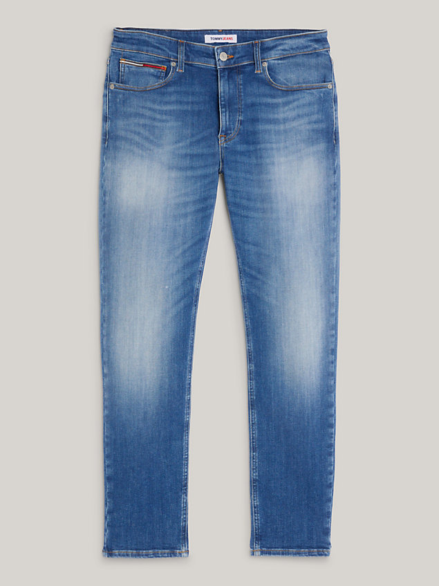 denim simon skinny fit faded jeans for men tommy jeans