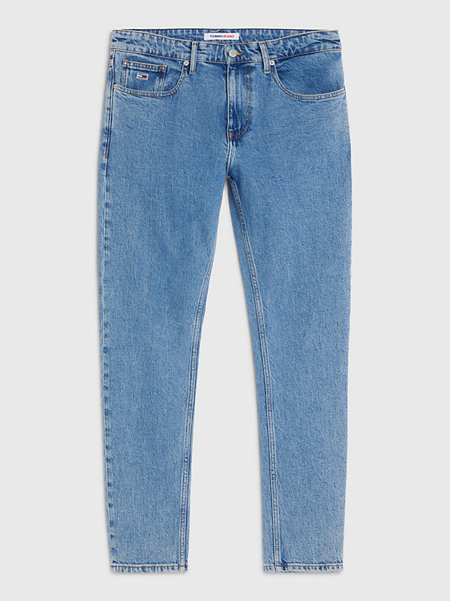 denim austin slim tapered jeans voor heren - tommy jeans
