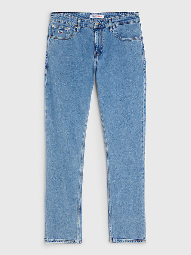 denim ryan regular straight jeans voor heren - tommy jeans