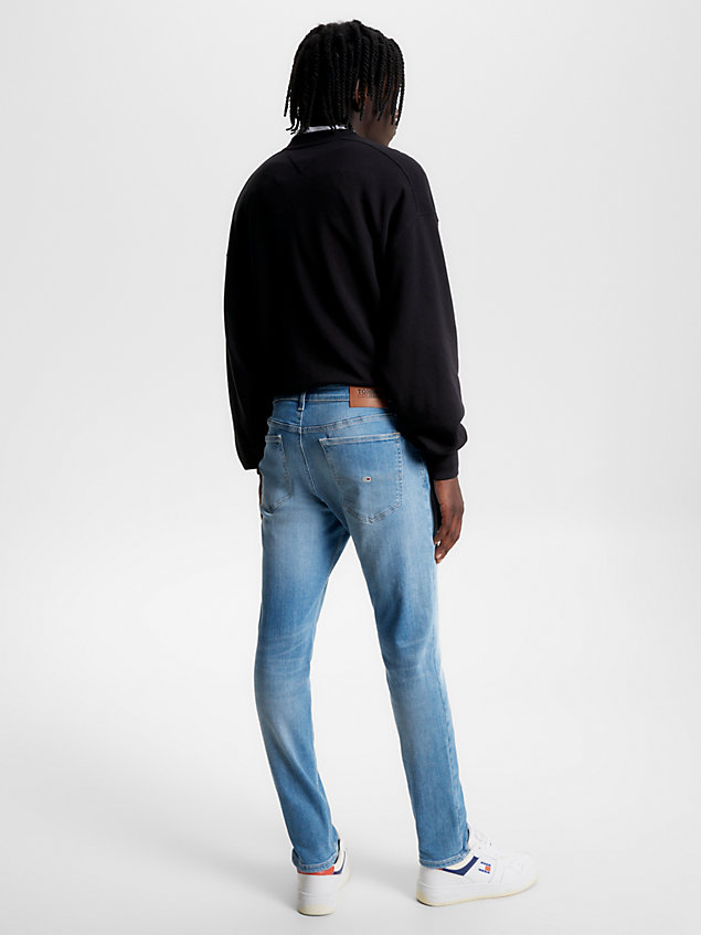denim simon skinny jeans für herren - tommy jeans