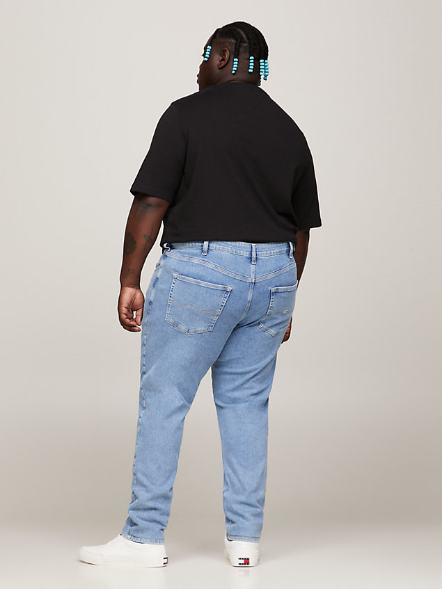 jean slim scanton plus denim pour hommes tommy jeans