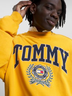 Tommy jeans sweatshirt clearance yellow