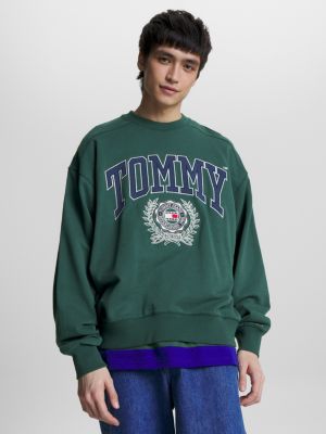 Tommy jeans outlet green sweatshirt