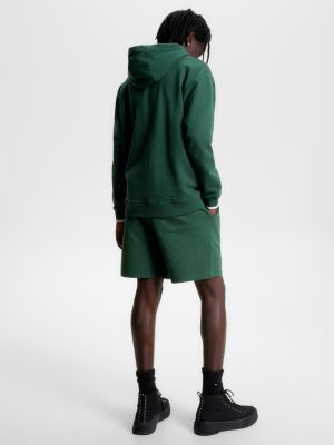 Logo Embroidery Relaxed Fit Hoody | Green | Tommy Hilfiger