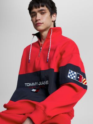 Tommy half deals zip fleece