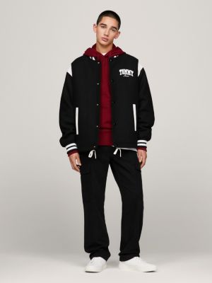 Prada logo-stripe technical jacket