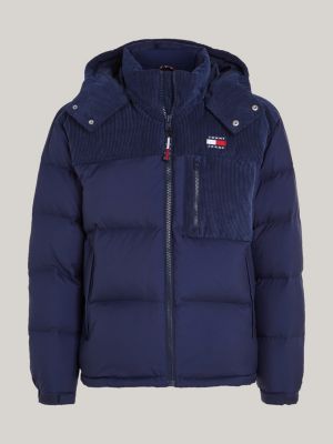 Cord Recycled Down Alaska Puffer | BLUE | Tommy Hilfiger
