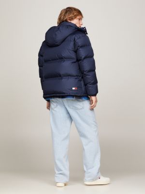 TH Protect Water Repellent Down Alaska Puffer | Blue | Tommy Hilfiger