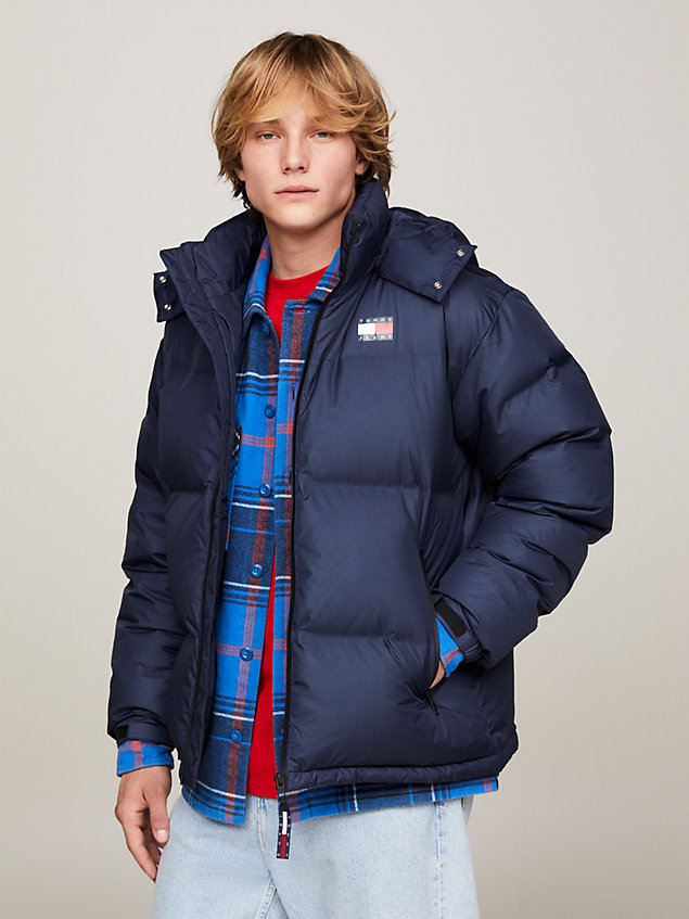  th protect water repellent down alaska puffer for men tommy jeans