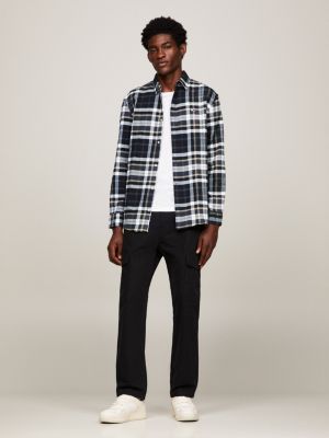 Tommy hilfiger deals flannel shirt