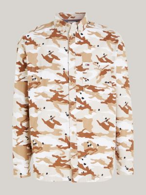 Tommy hilfiger hot sale camo shirt