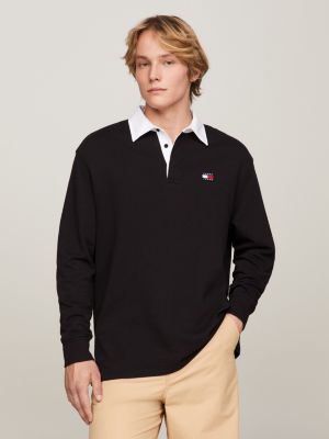 Tommy Hilfiger SLIM - Polo - black/noir 