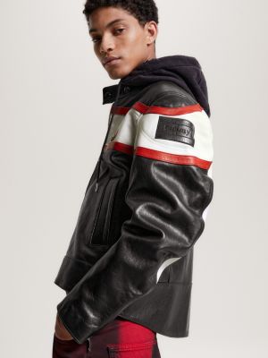 tommy hilfiger windbreaker black