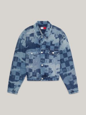 TOMMY JEANS: jacket for men - Blue  Tommy Jeans jacket DM0DM15496 online  on