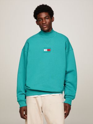 Tommy jeans logo turtleneck on sale sweater