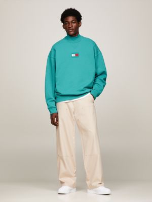 Mock 2025 turtleneck sweatshirt