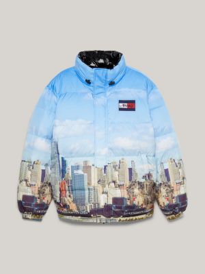 Tommy x Awake NY Reversible Alaska Puffer Jacket, Black