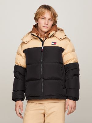 Colour-Blocked Alaska Puffer Jacket BLACK | Tommy Hilfiger