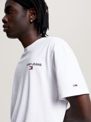 Back Logo Hilfiger | T-Shirt | Tommy Fit White Classic