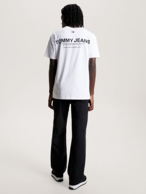 Back Logo Classic T-Shirt White Fit Tommy | | Hilfiger