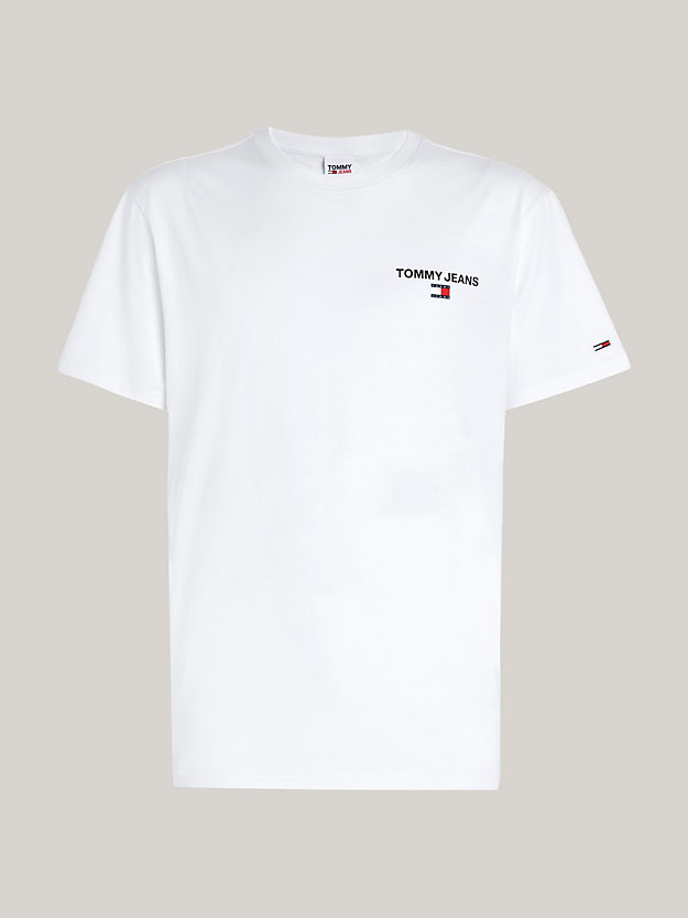 Back Logo Classic Fit T-Shirt | White | Tommy Hilfiger