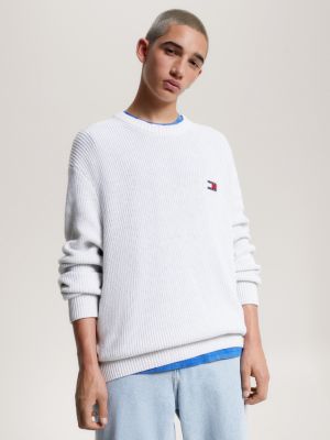 Tommy hot sale badge sweater