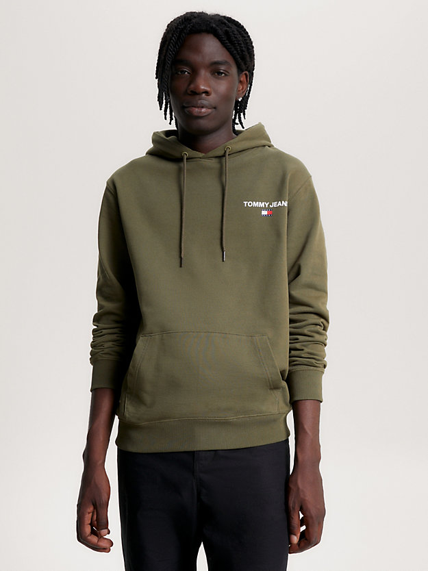 Logo Graphic Hoody | Green | Tommy Hilfiger