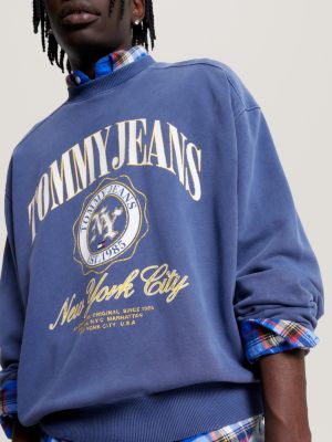 Tommy jeans crest on sale sweatshirt