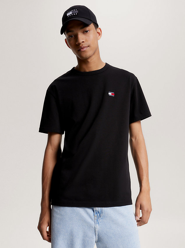 black badge classic fit t-shirt for men tommy jeans
